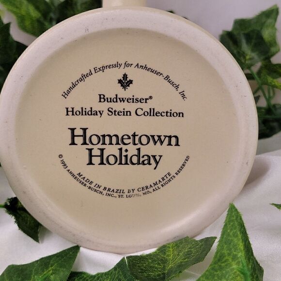 Budweiser. 1993 Hometown Holiday. Handcrafted in Brazil. Like New/Never Used - Picture 8 of 10